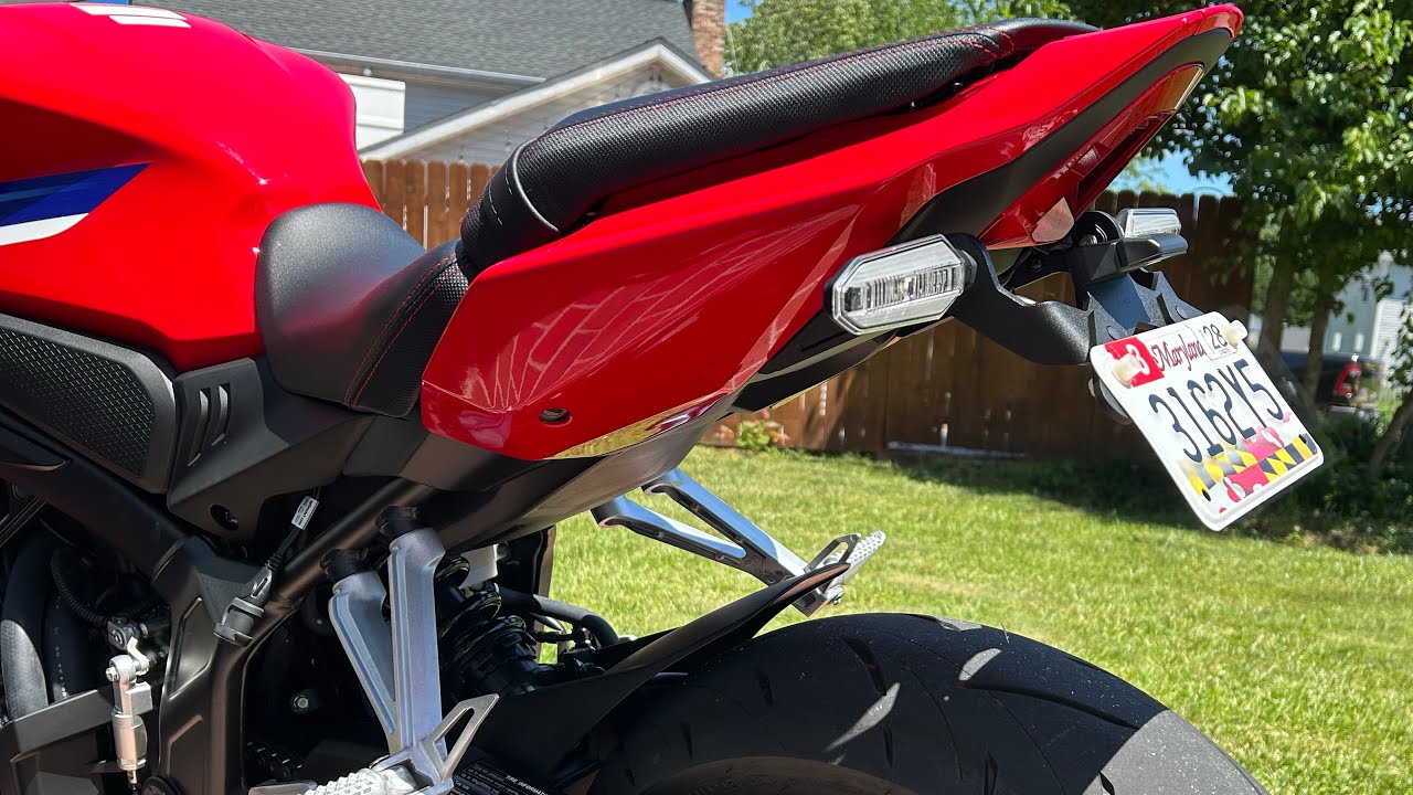 Усовершенствованная система Fender Eliminator для Honda CBR650R 2024/2025 [E-Clutch] (EvoTech)