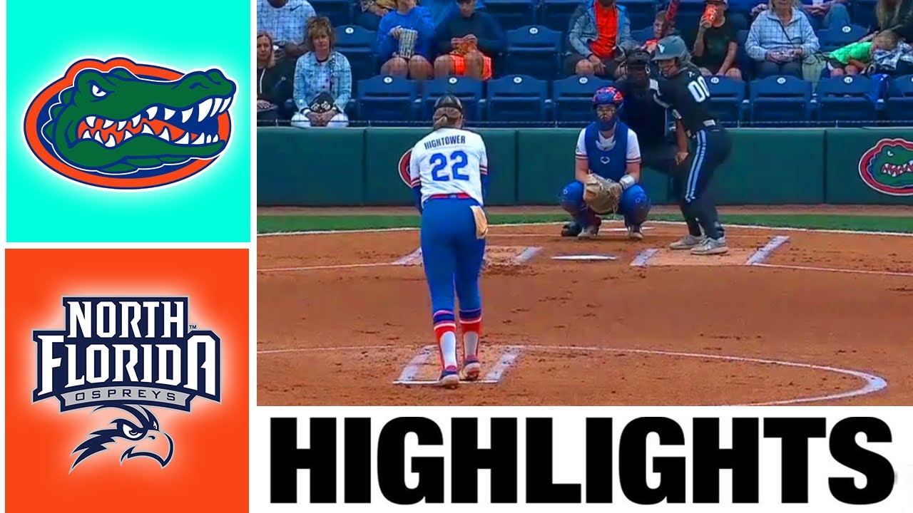 #19 Florida vs North Florida Highlights | NCAA Softball Highlights | 2023 College Softball