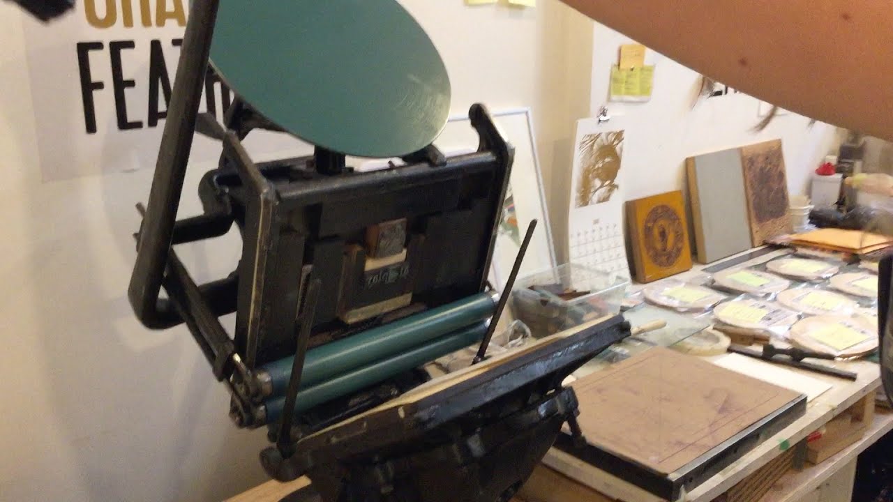 atplay.io -- How to: Use a vintage letterpress
