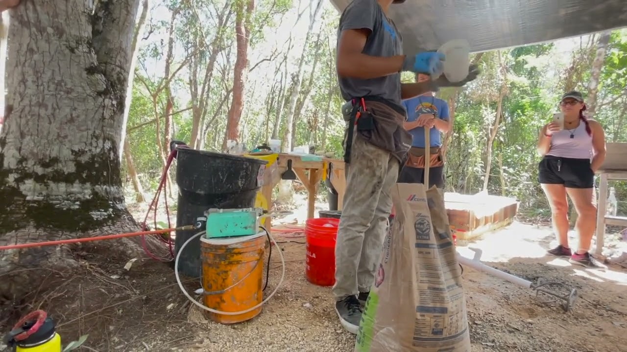 Aircrete Mortar Method