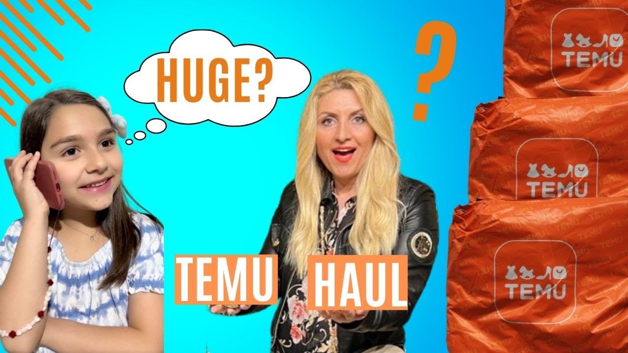 HUGE TEMU HAUL SURPRISE | &Tau;&Iota; &Pi;&Eta;&Rho;&Alpha;&Mu;&Epsilon; &Alpha;&Pi;&Omicron; &Tau;&Alpha; TEMU??? Alena and little princess