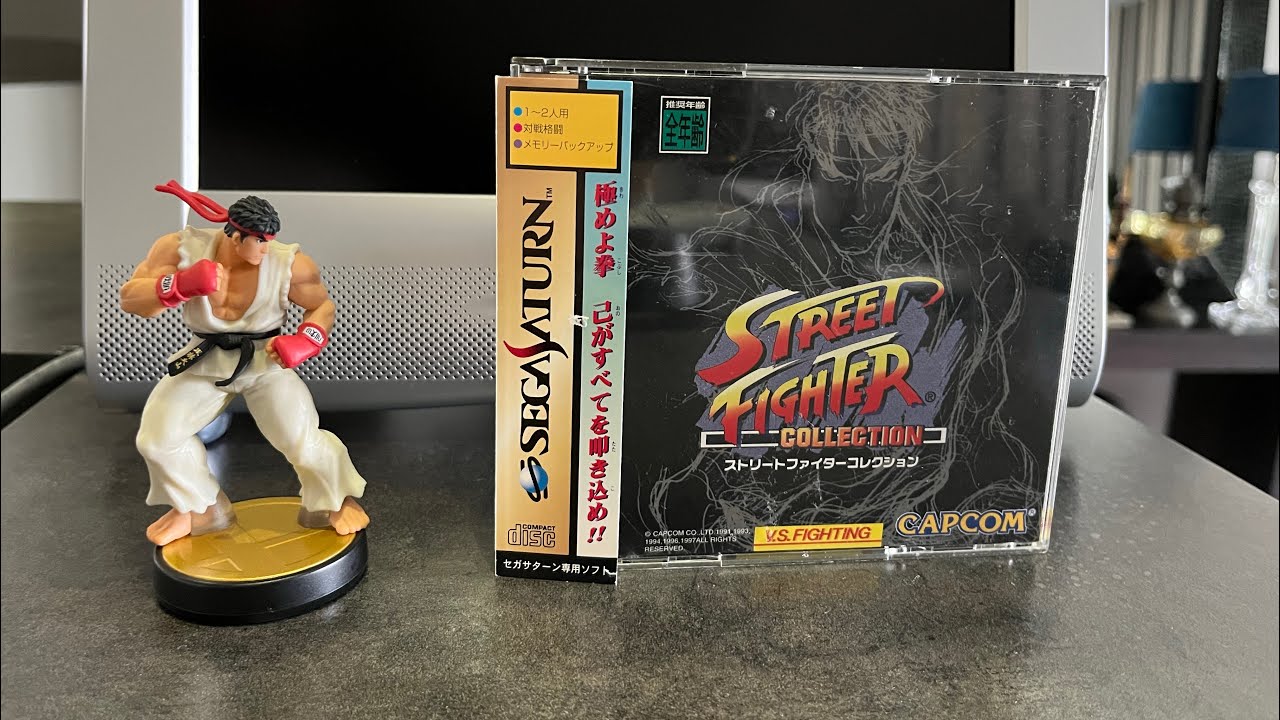 Super Street Fighter 2 - SATURN - (1CC Level max) - Ryu