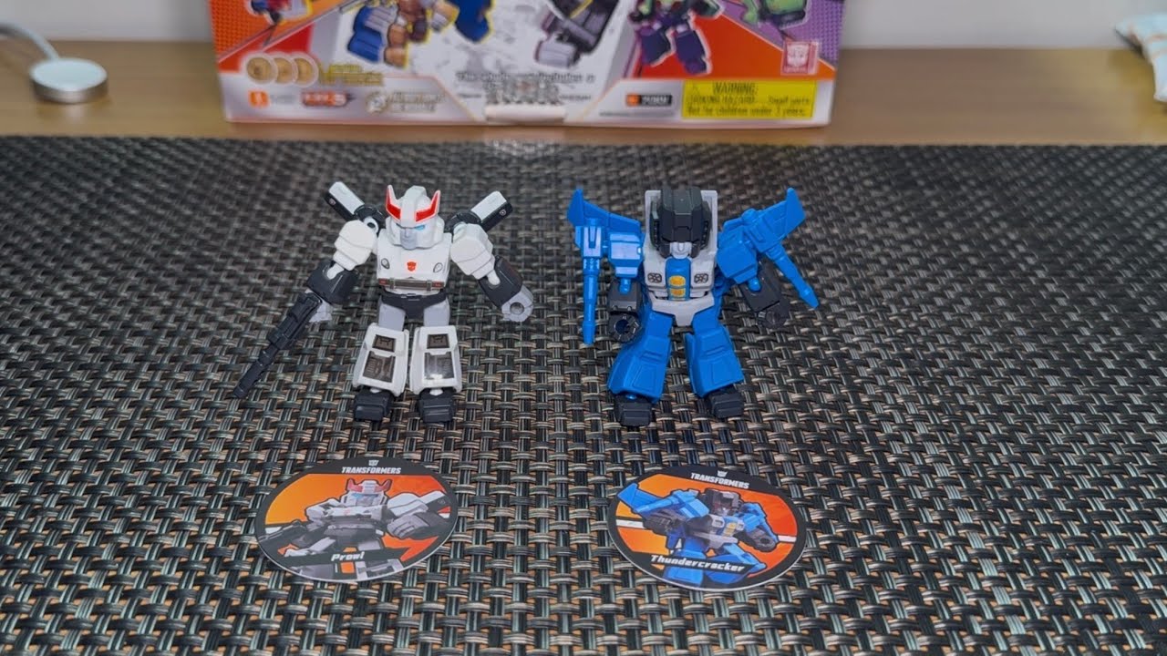 Blokees Transformers Galaxy Version: Defender 01 Prowl e Thundercracker