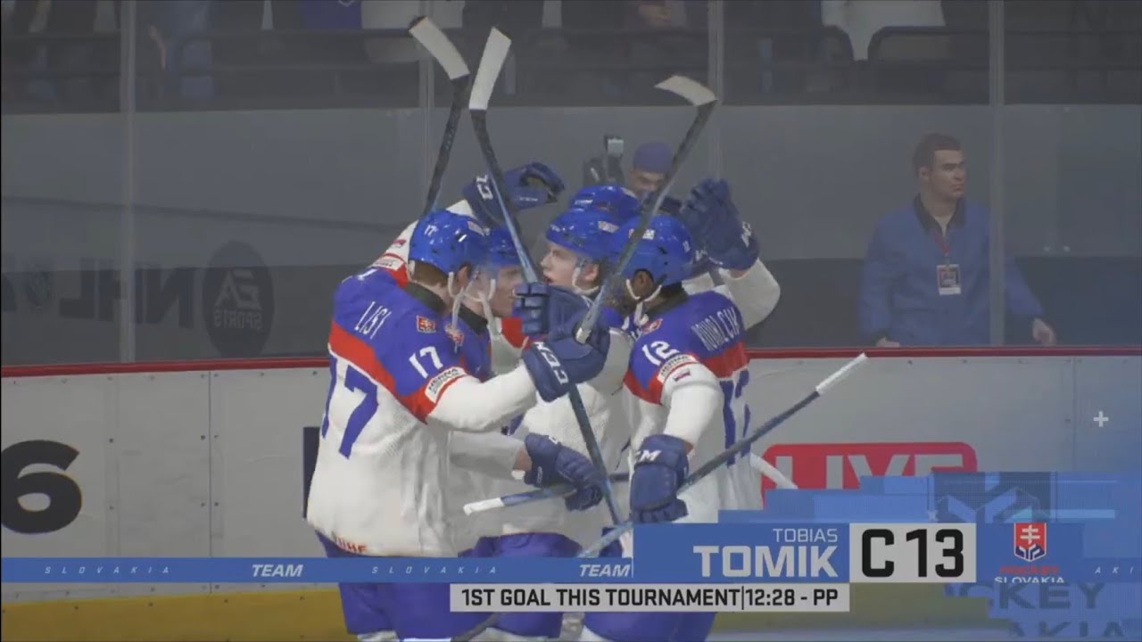NHL 26 World Juniors in NHL 26 Day 2 (SVK-GER, CAN-LAT, SUI-USA, CZE-DEN)
