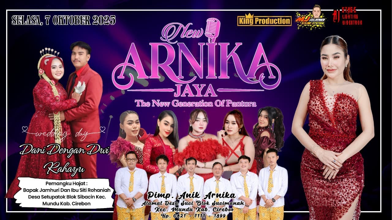 🔴 LIVE SIANG NEW ARNIKA JAYA SELASA, 7 OKTOBER 2025 DESA SETUPATOK KEEC. MUNDU KAB. CIREBON