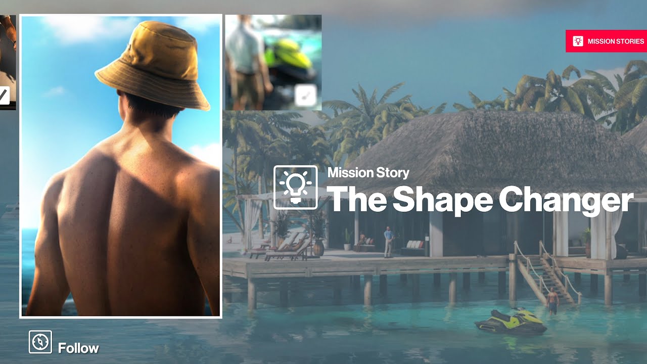 HITMAN 2 Walkthrough Gameplay - MALDIVES: THE SHAPE CHANGER MISSION 1440p (2k 60fps)