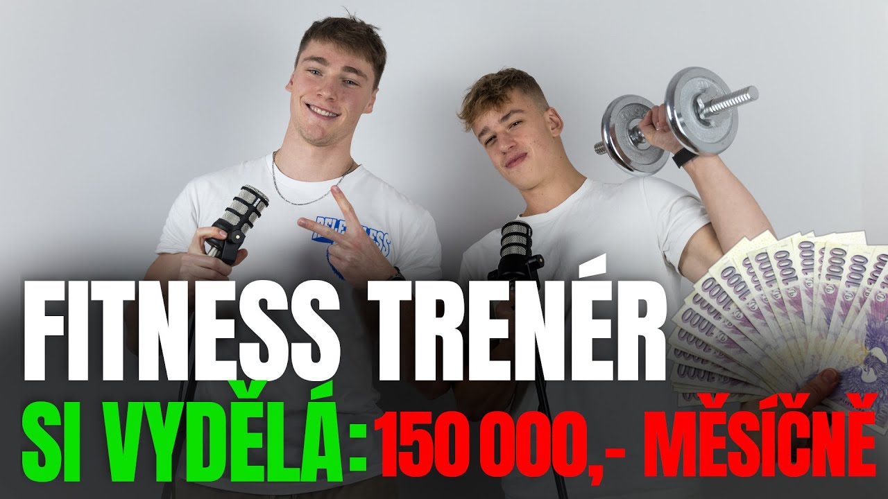Jak se stát Fitness trenérem | Jako fitness trenér si můžeš vydělat až 150 tisíc měsíčně...