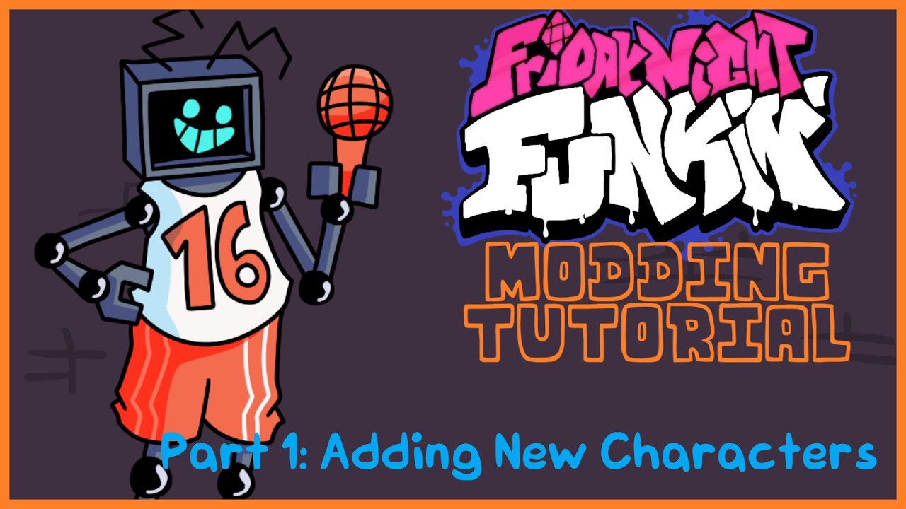 Friday Night Funkin' V-Slice MODDING TUTORIAL - Part 1: Adding New Characters