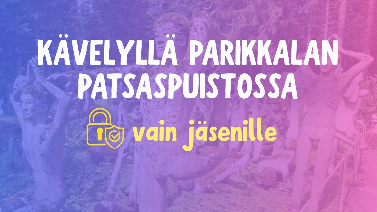 Veijo Rönkkösen patsaspuisto Parikkalassa!
