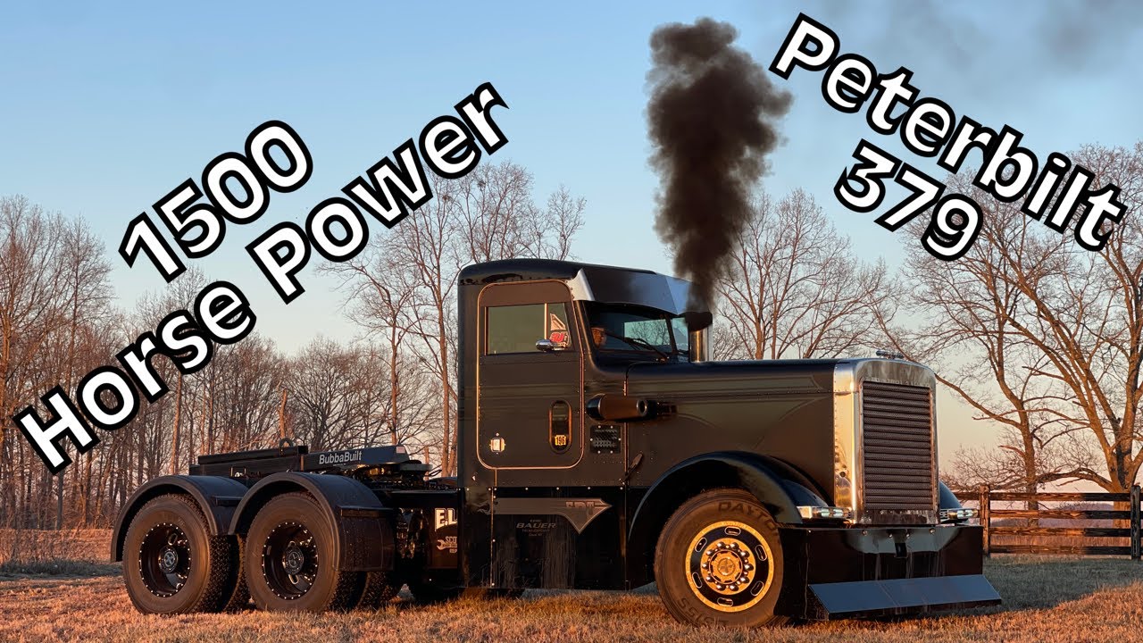 I Bought a HOOD STACKED Peterbilt Pull Truck