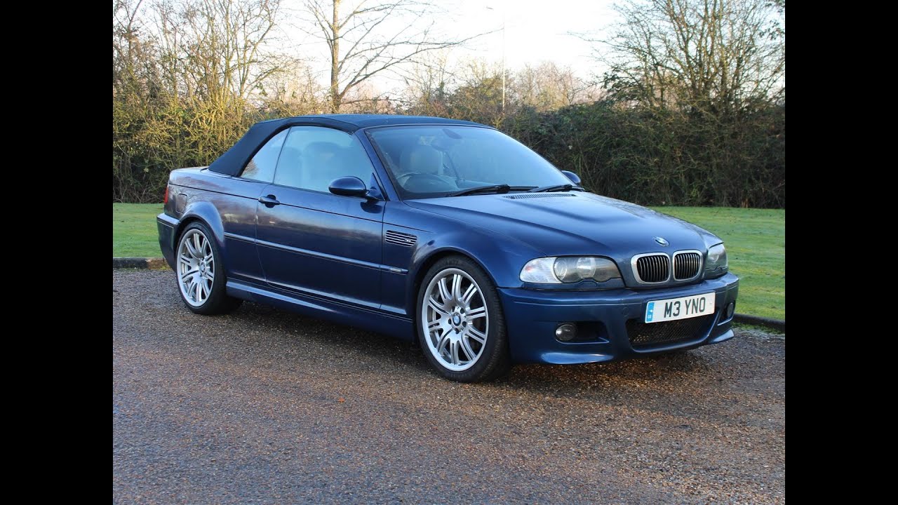 2004 BMW E46 M3 Convertible