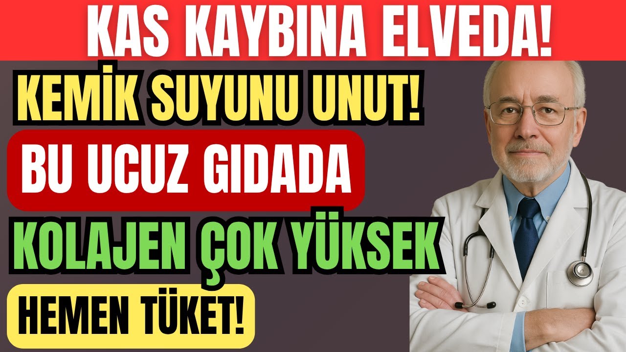 Yaşlılar, Kemik Suyunu UNUTUN! Bu Ucuz Besinle 90 Yaşında Bile Kaslarınızı Geliştirin