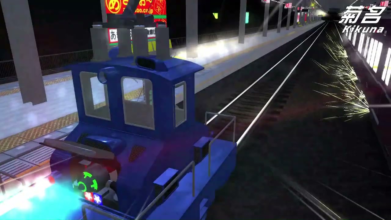 Densha De D - Shining Stage: Tokyu Toyoko-Line: Hankyu 7001 (colour 1) vs Deki 3 (colour 1) 2