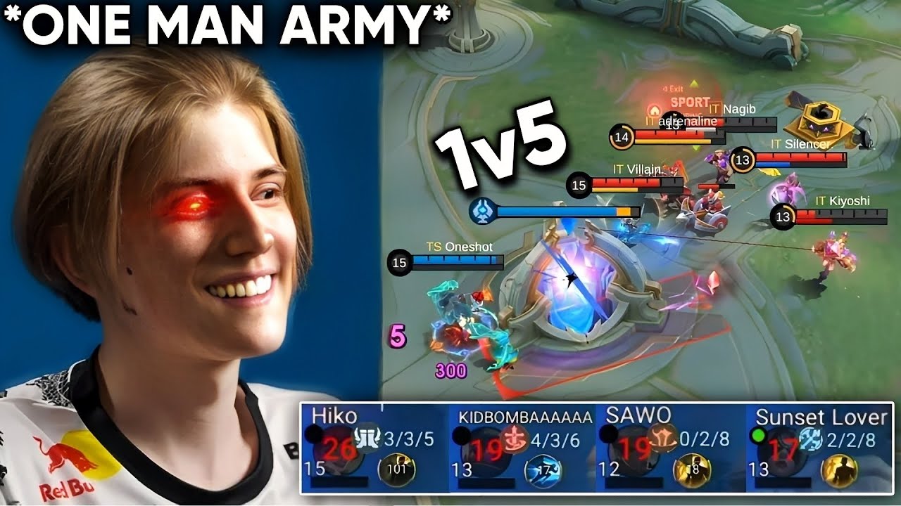ONESHOT IS LITERALLY THE DEFINITON OF ONE MAN ARMY! 1v5 SAVAGE AGAINST IGGERS TEAM 🤯🤯