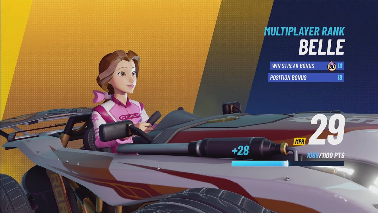 BELLE - RANK MATCH EPISODE 2 - Disney Speedstorm