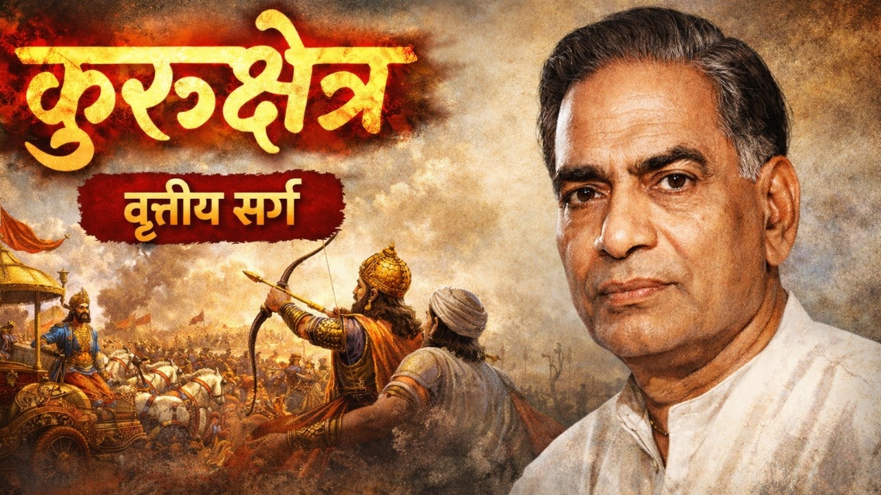 कुरुक्षेत्र तृतीय सर्ग | रामधारी सिंह दिनकर | Kurukshetra By Ramdhari Singh Dinkar