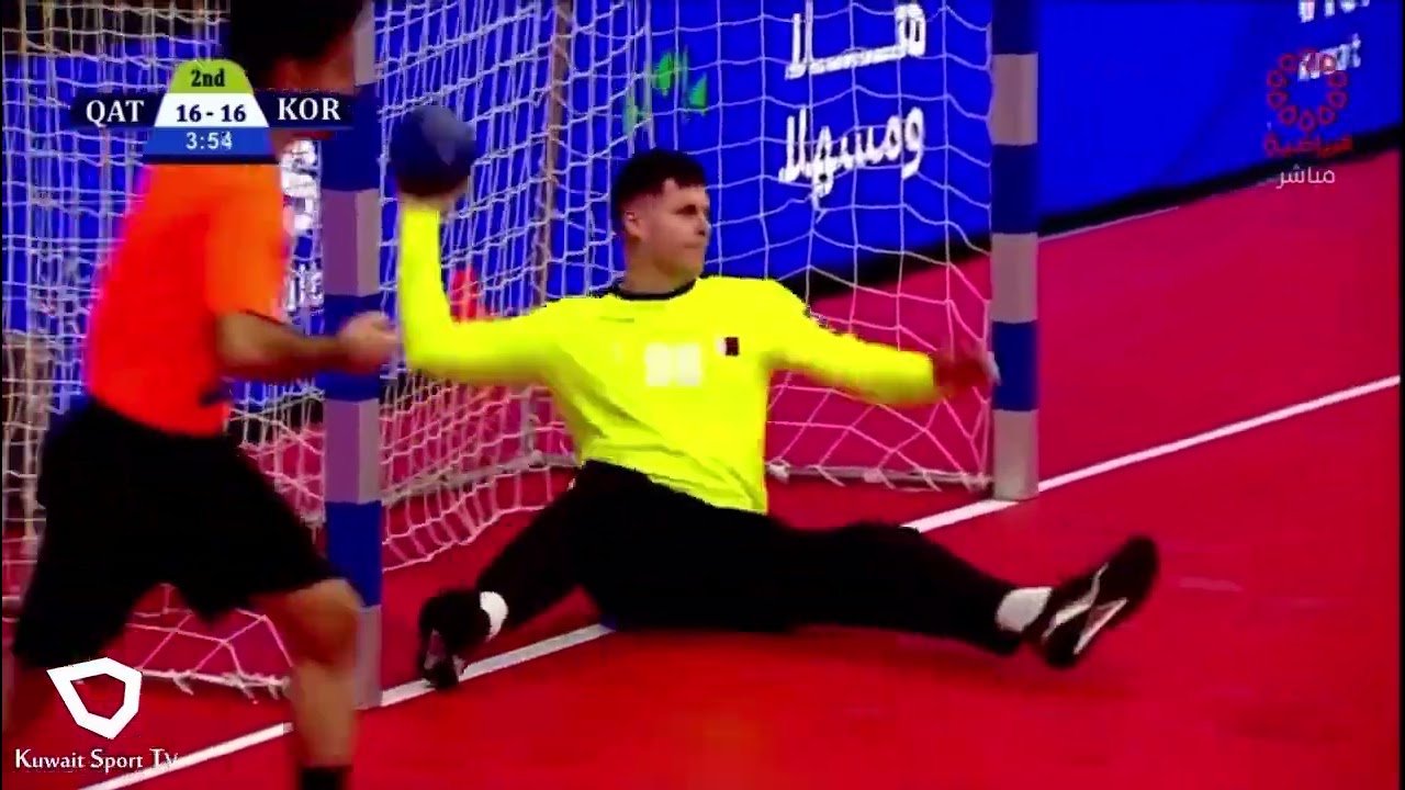 مفاجئة البطوله الاسيويه ٢٠٢٦ كرة اليد كوريا الجنوبية تتغلب على حامل اللقب قطر (ملخص)