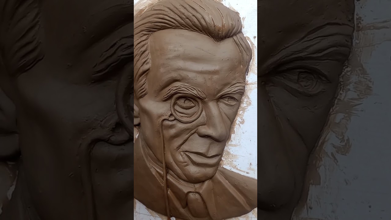 Sculpture of Quaid e Azam #art #diy #shortvideo Music: Bass FactoryMusician: AlexGuz