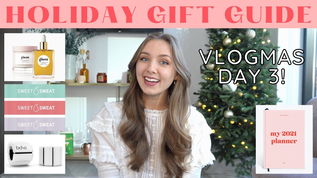 VLOGMAS DAY 3: holiday gift guide 2021! 100+ gift ideas!