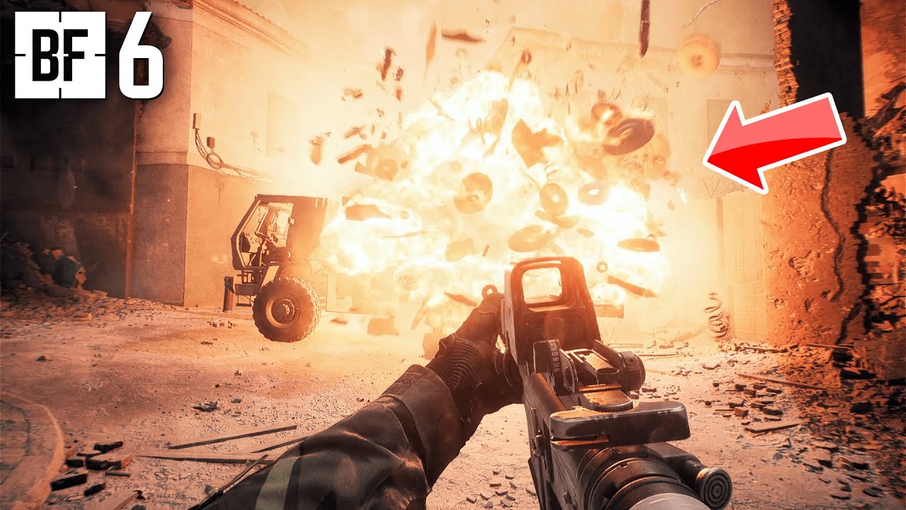 9 MINUTES of INSANE DESTRUCTION in Battlefield 6!