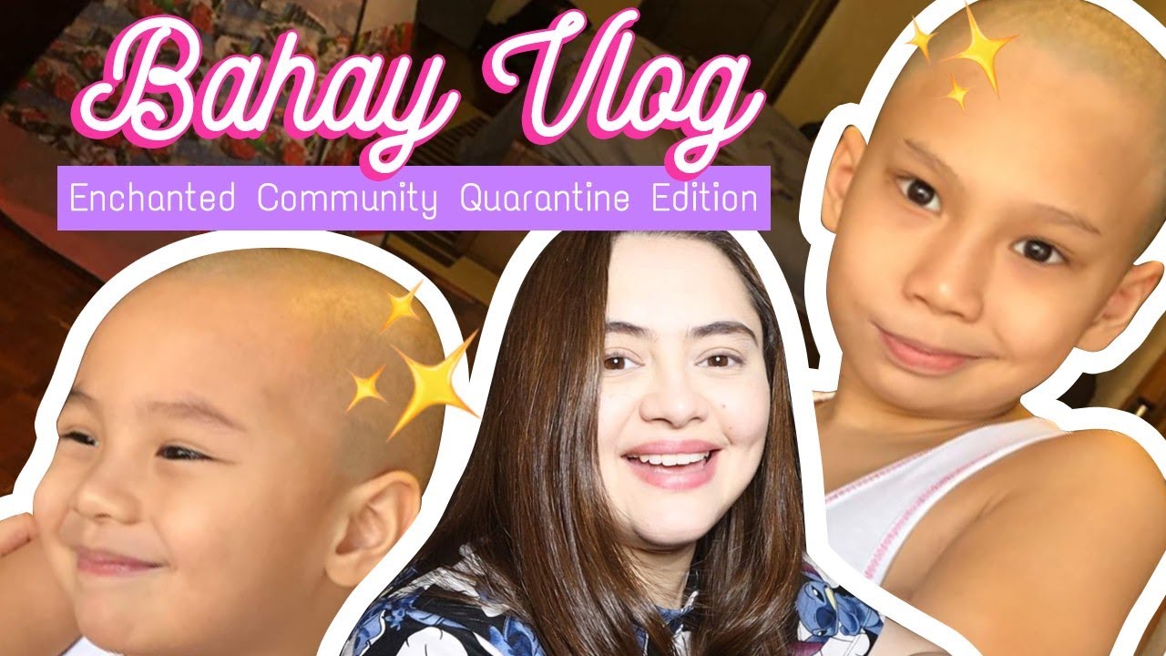 Quarantine Haircut Fail! Kalbo na sila! Bahay Vlog | Angelika Dela Cruz