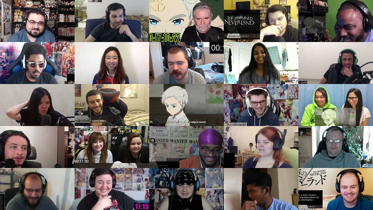 The Promised Neverland Episode 7 Reaction Mashup - Multi Reaction