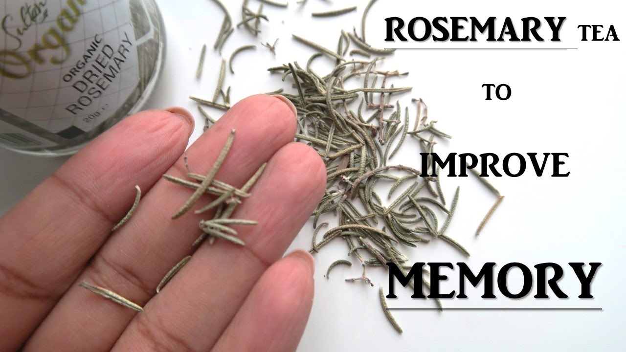 How To Increase/Enhance Memory With Rosemary Herb Tea