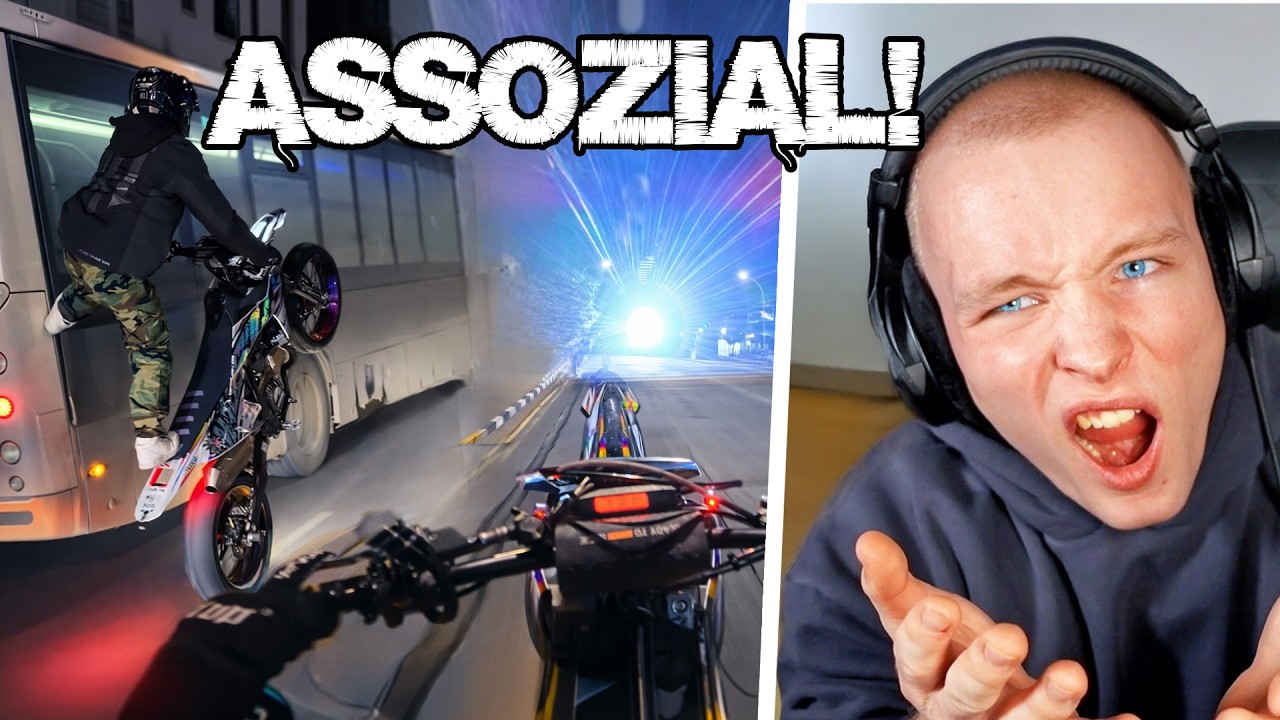 KRANK & ASSOZIAL?! 😔 Was geht hier bitte ab 😂 | MotoPeer reagier