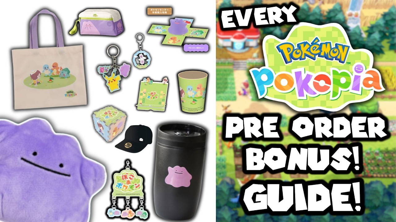 ВСЕ бонусы за предзаказ Pok&eacute;mon Pokopia! РУКОВОДСТВО ДЛЯ ПОКУПАТЕЛЕЙ! Где лучше купить?