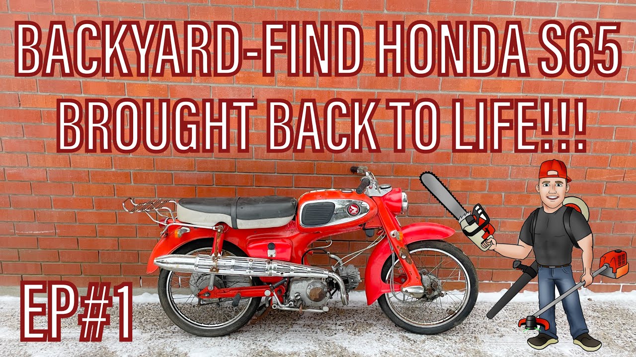 Vintage Honda S65 rideable restoration Episode 1: A first look