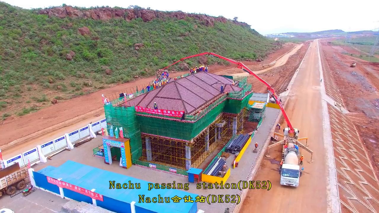 THE PROGRESS OF NAIROBI NAIVASHA STANDARD GAUGE RAILWAY(NN SGR)（内马铁路一期进展情况）