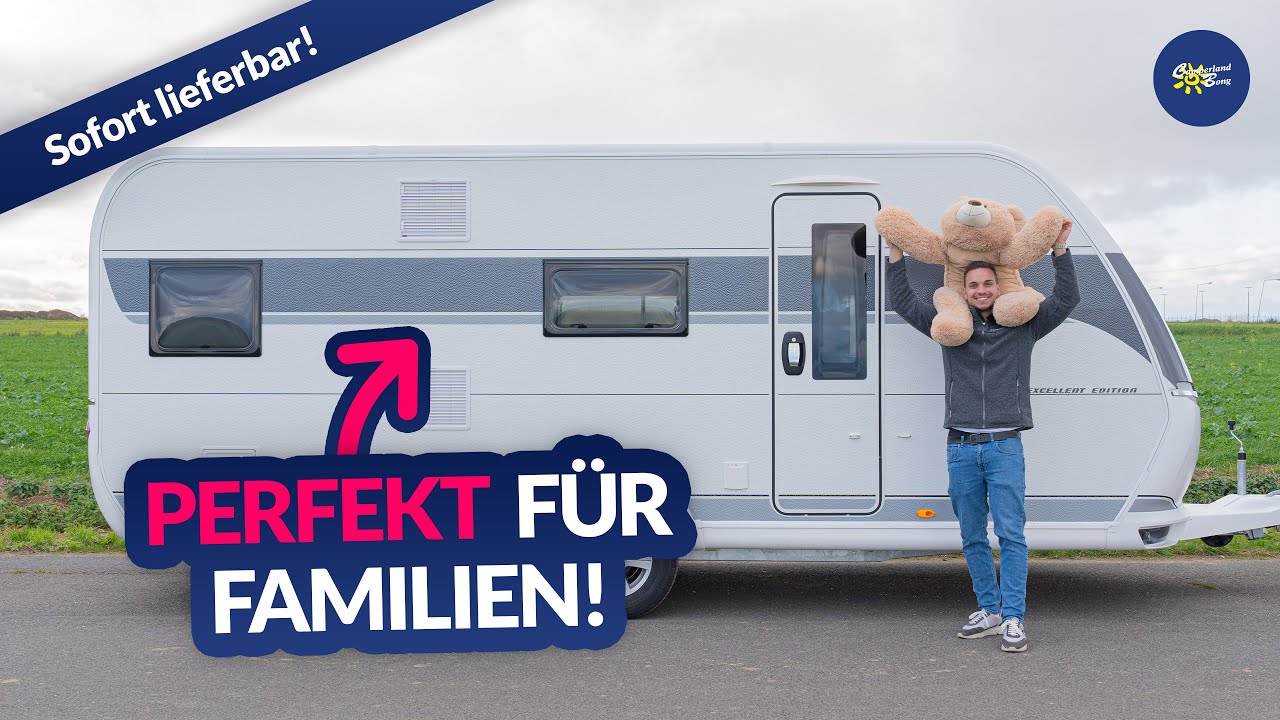 Für Familien!👨‍👩‍👧 2024 Hobby Excellent Edition 545 KMF | Test & Kaufberatung - Camperland Bong