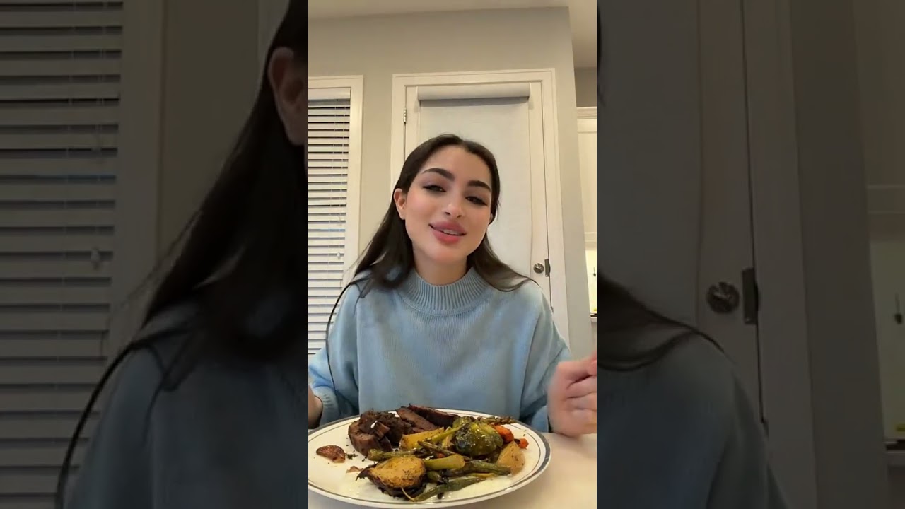 اسيل جهزت اللحمه 
