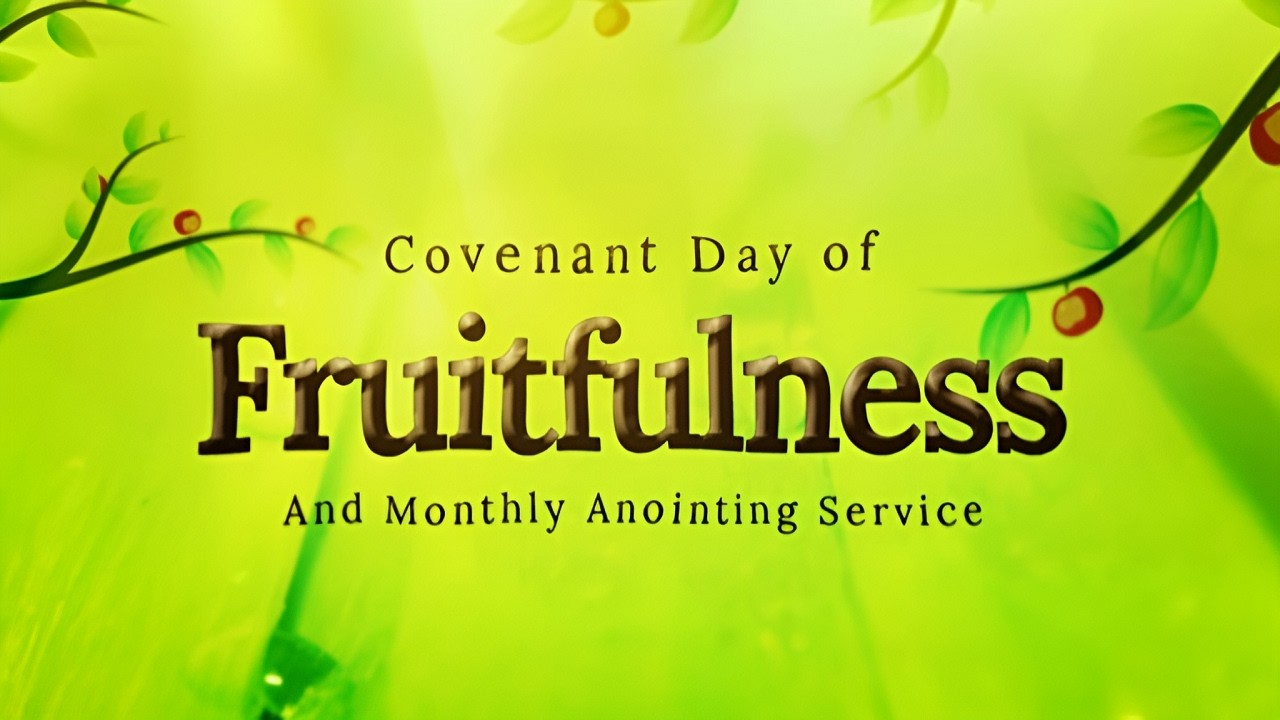 COVENANT DAY OF FRUITFULNESS/ANOINTING SERVICE | FEBRUARY 15, 2026 | LIVING FAITH CHURCH GOSHEN