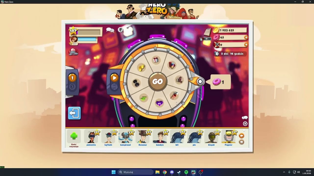 Kasyno / Nowy Sezon Gramy w Hero Zero + Konkurs