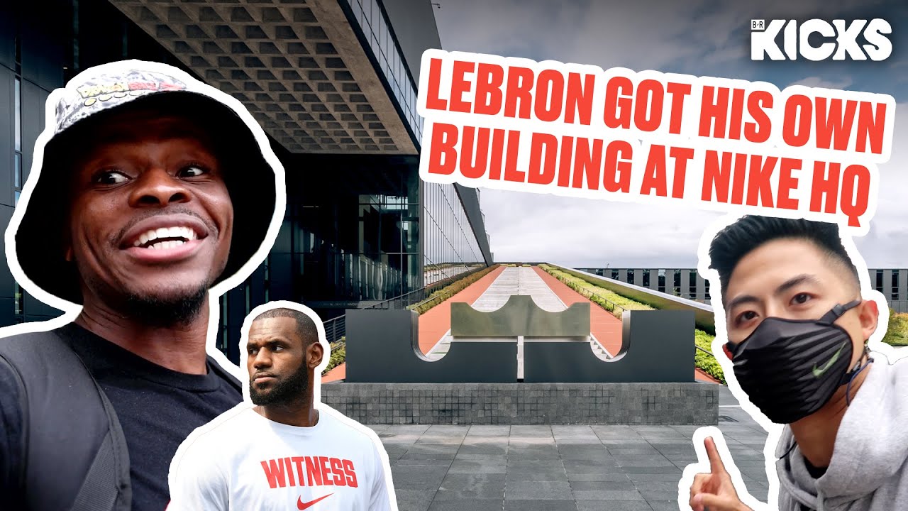 LEBRON JAMES BUILDING TOUR AT NIKE HQ (FIRST LOOK)