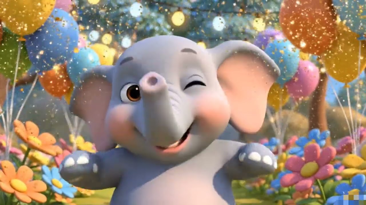एक मोटा हाथी घूमने चला 🐘 | Hindi Nursery Rhyme for Kids | Ek Mota Hathi Song  @ToonToleKidsTV
