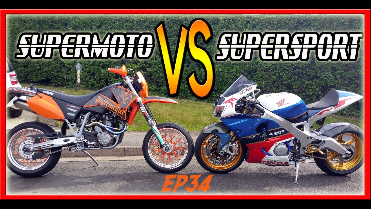SuperMoto VS Sports bike - Which is best??