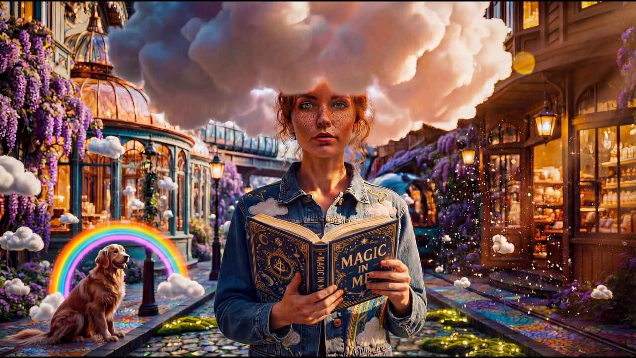 MAGIC IN ME 🌟 | Solarpunk Deep House 2026 | Surreal Cinematic AI Art Odyssey