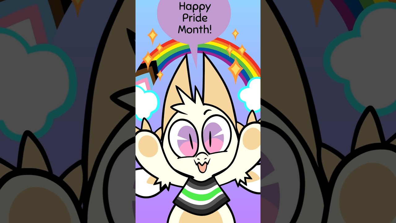 Pride Month MAY be over but PRIDE is foreverrrrr #animation