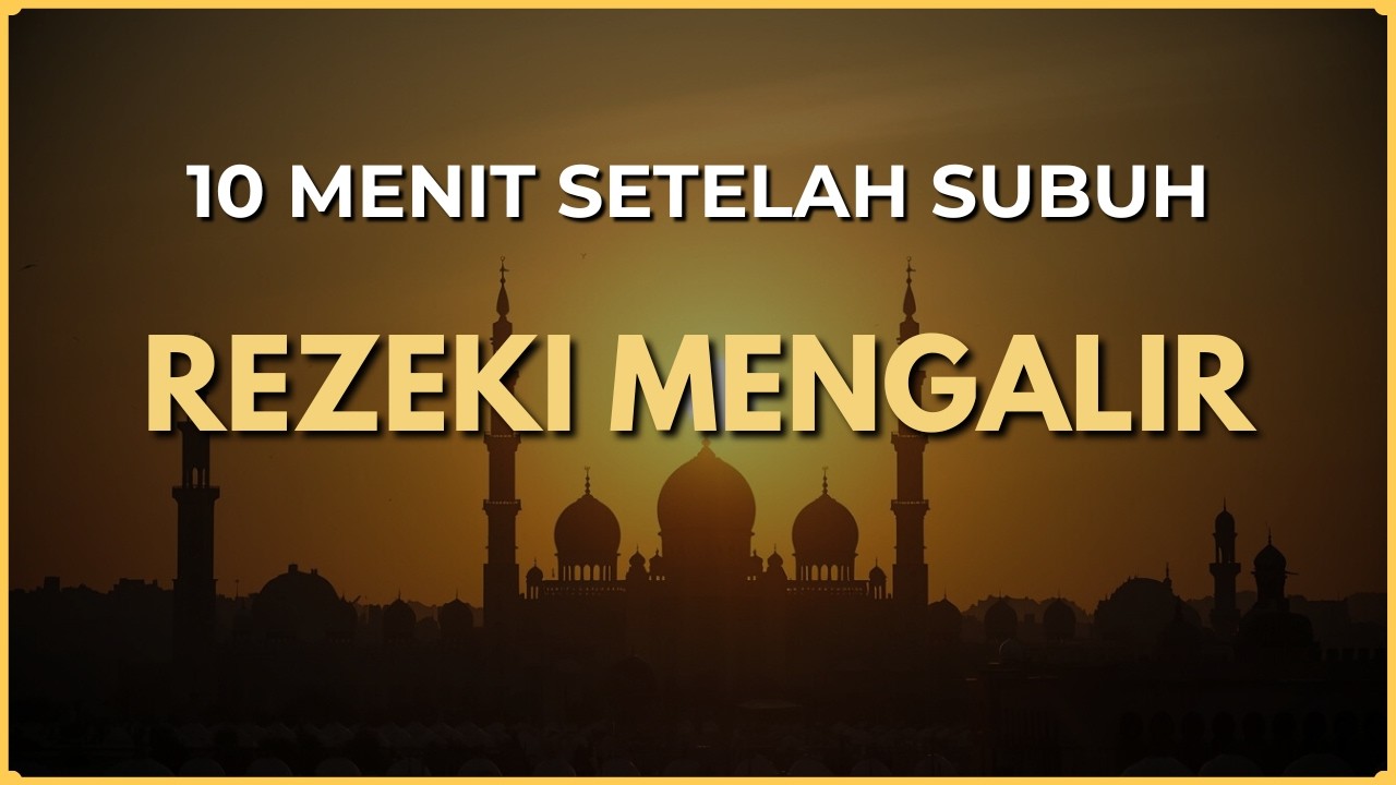 PUTAR PAGI INI! Murottal Pembuka Pintu Rezeki