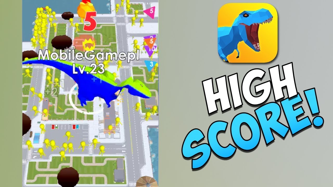 DINOSAUR RAMPAGE! HIGHSCORE GAMEPLAY PART 2!