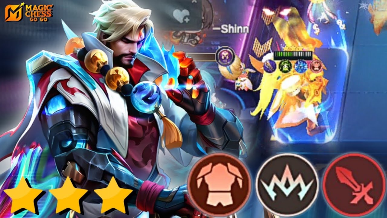 NEW META UNLIMITED SHIELD TITAN ROGER DAUNTLESS MCGG SEASON 5 ‼️ MAGIC CHESS GO GO BEST COMBO ‼️