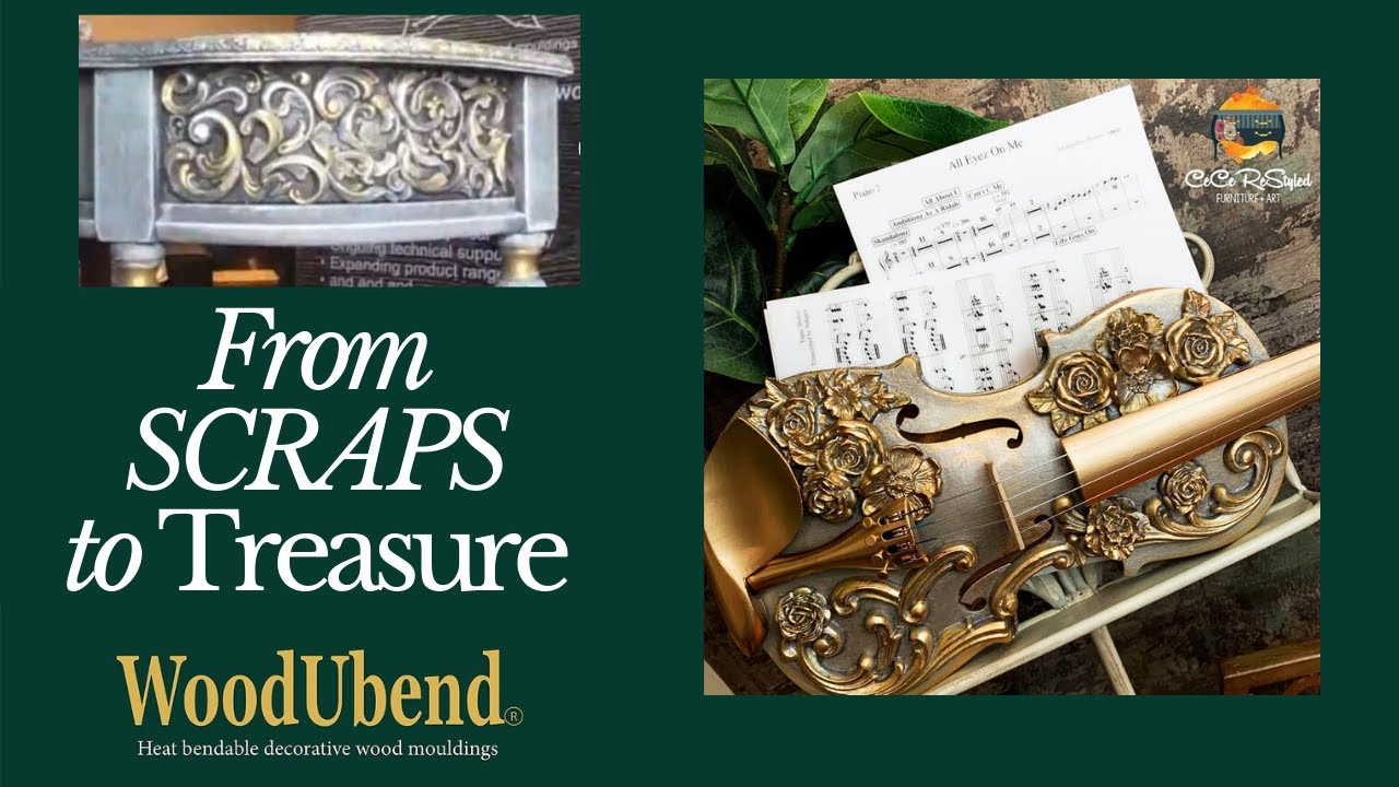 How to Repurpose your WoodUbend moulding Scraps into DIY Treasures SollyJo and CeCe Restyled