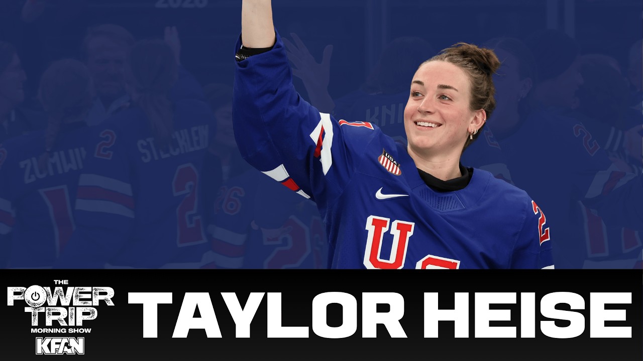 Gold Medalist Taylor Heise In Studio | The Power Trip 3-4-26