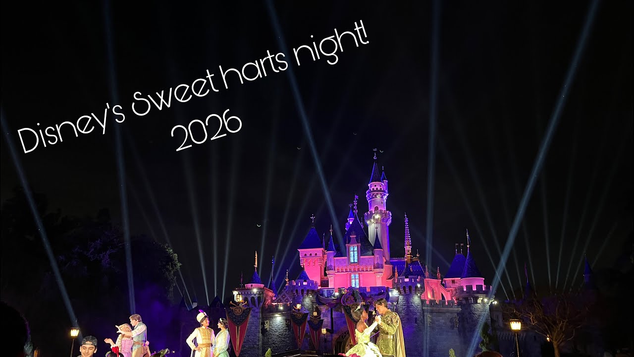 Disney’s Sweet harts night!!! 2026, vlog!