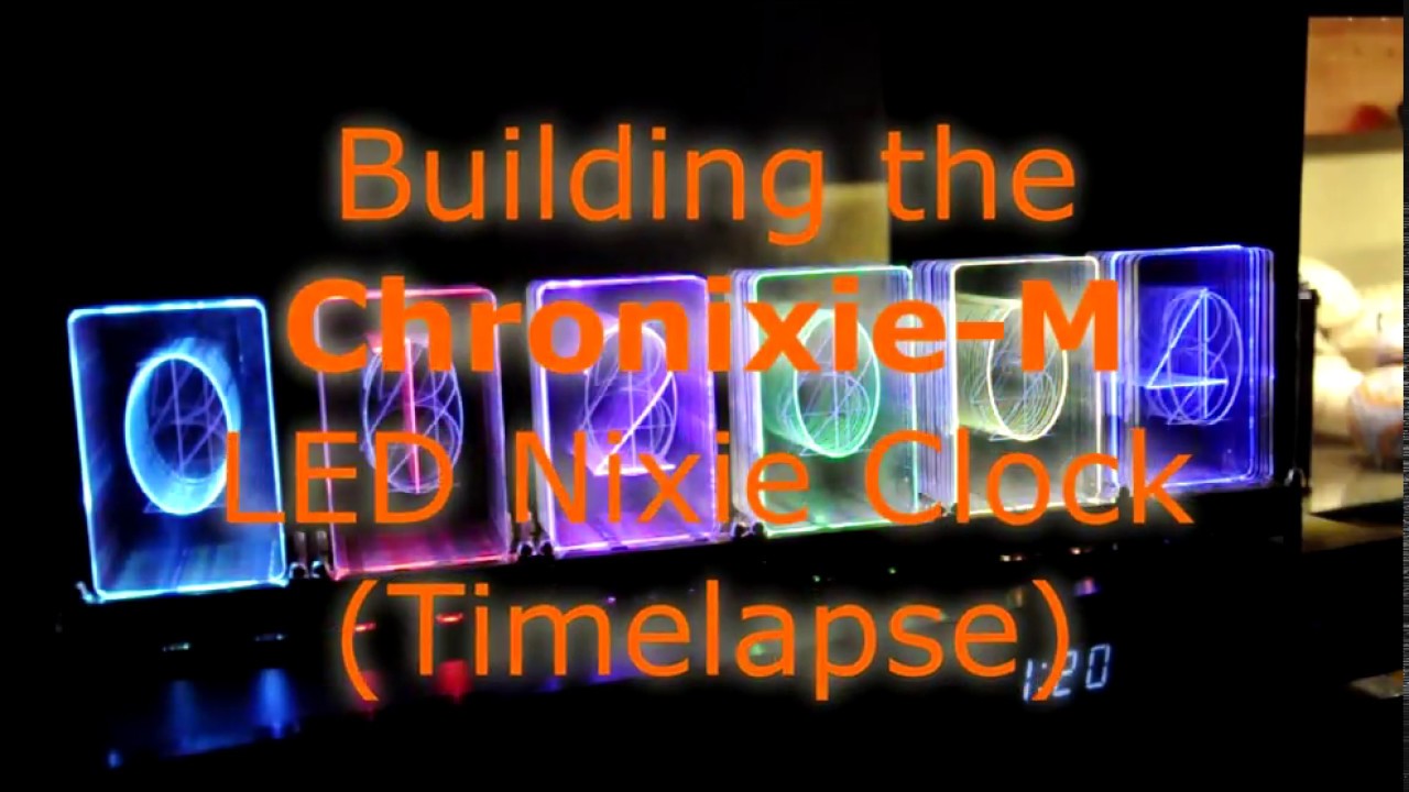 Building the 'Cronixie-M' LED-Nixie clock
