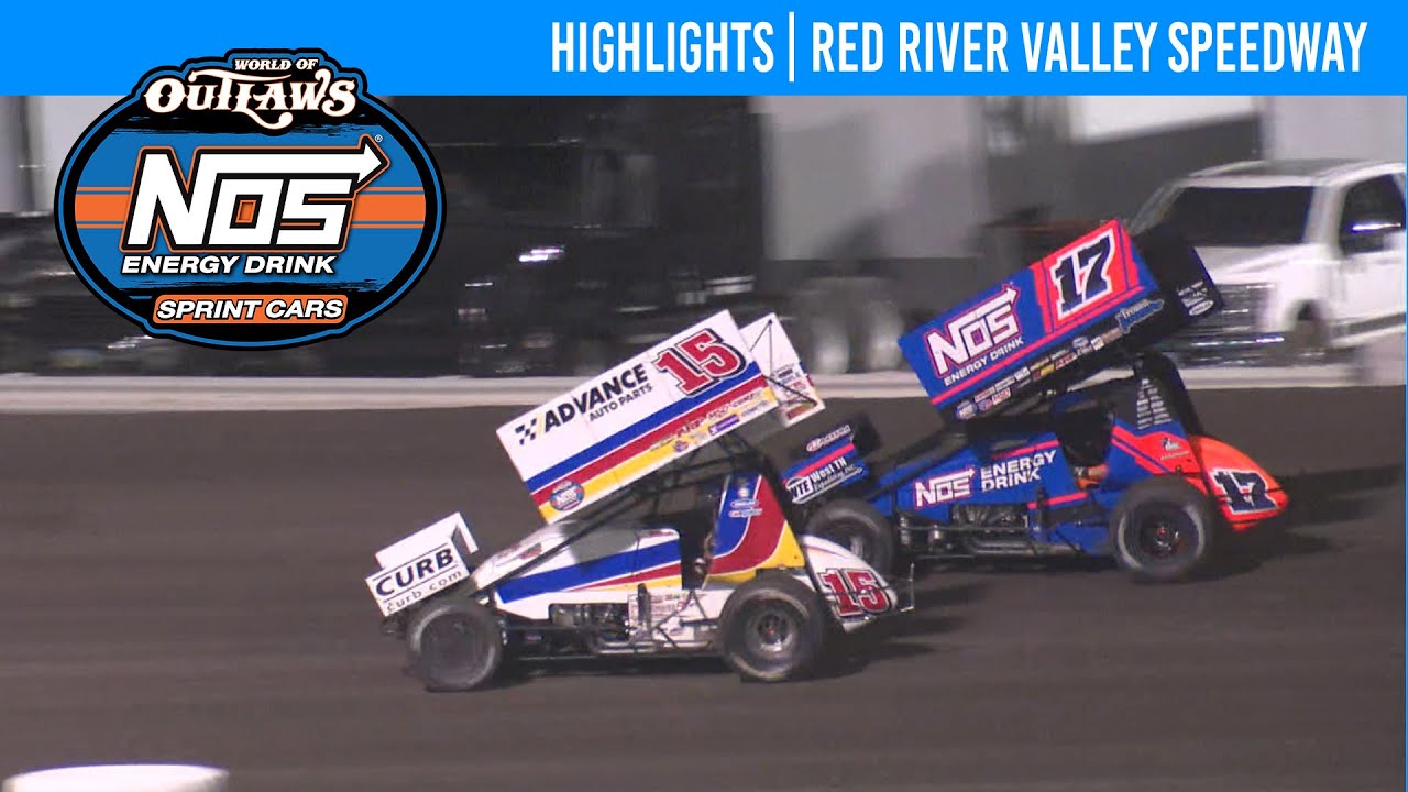World of Outlaws NOS Energy Drink Sprint Car | Red River Valley Speedway | May 31, 2025 | HIGHLIGHTS