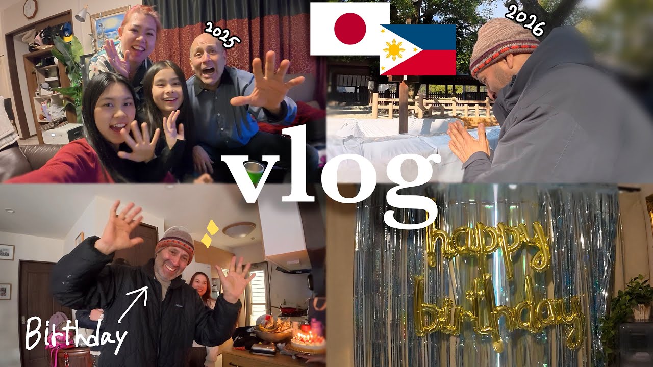 Our 2026 & Papa birthday Celebration￤vlog￤life in japan￤🇵🇭🇯🇵