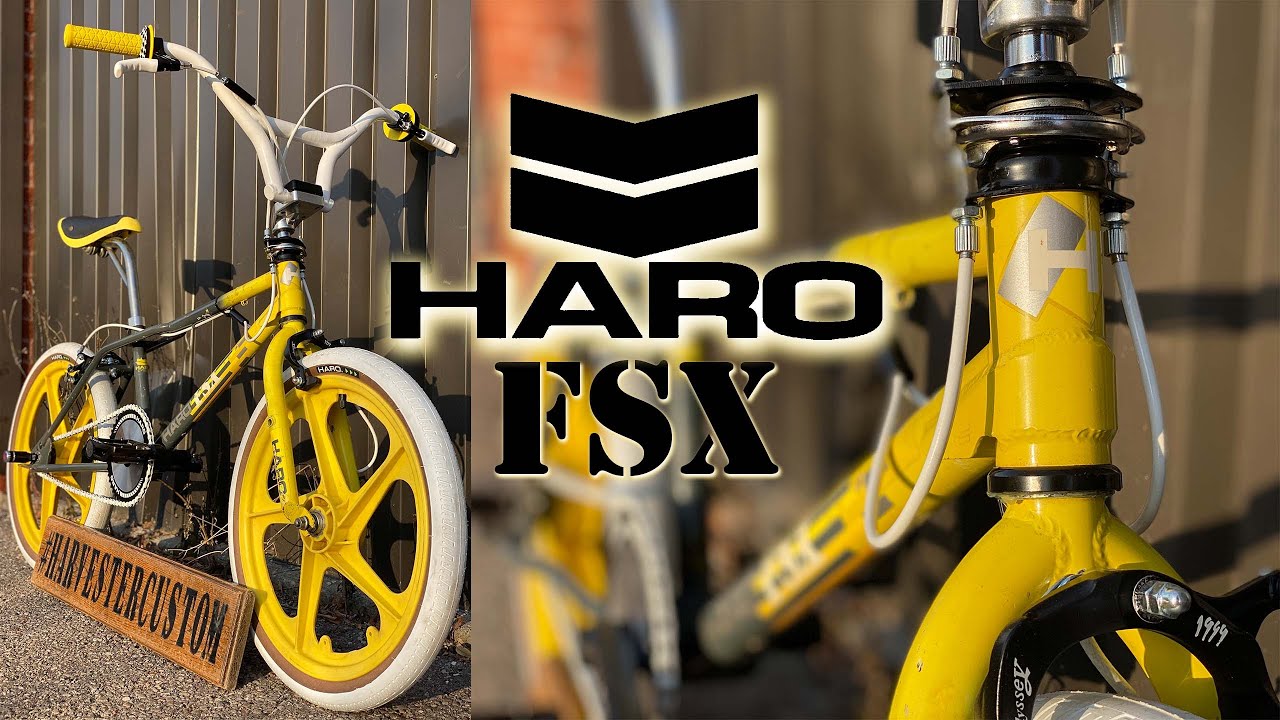 1987 HARO FSX OLD SCHOOL BUILD @ HARVESTER BIKES